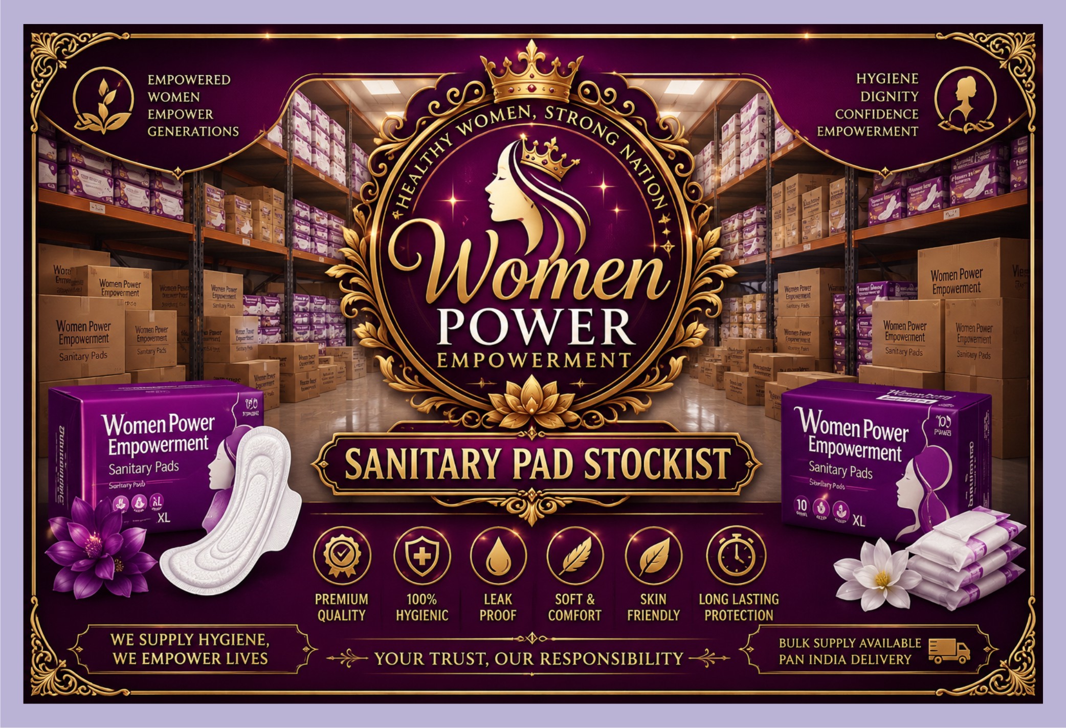 Sanitary Pad Stockist